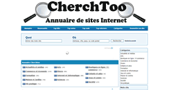 Desktop Screenshot of cherchtoo.fr